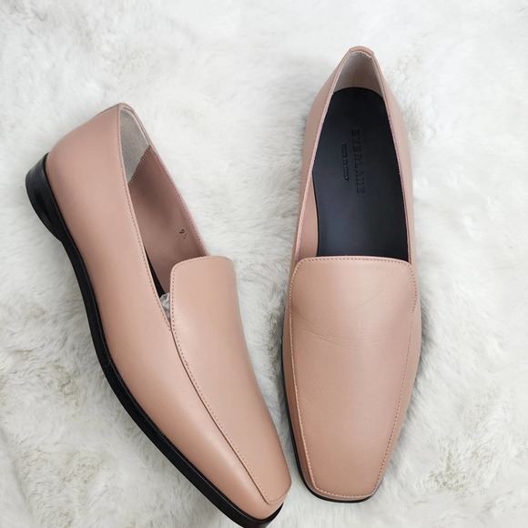 Everlane Shoes - NEW Everlane The 90s Loafer Leather Blush Pink
